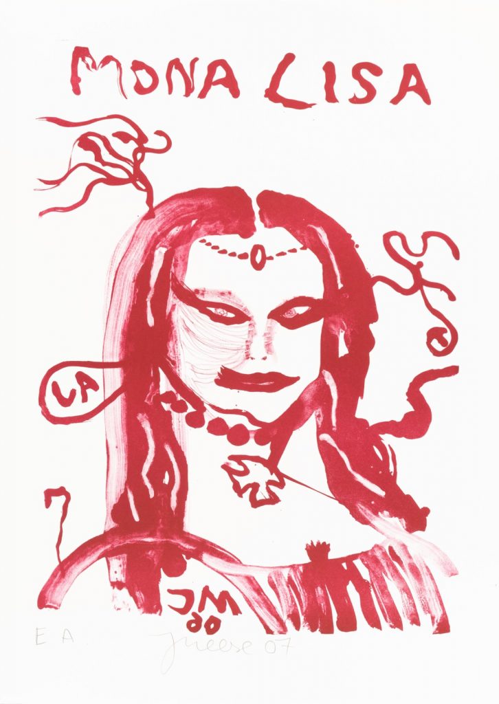 Jonathan Meese Lithografie