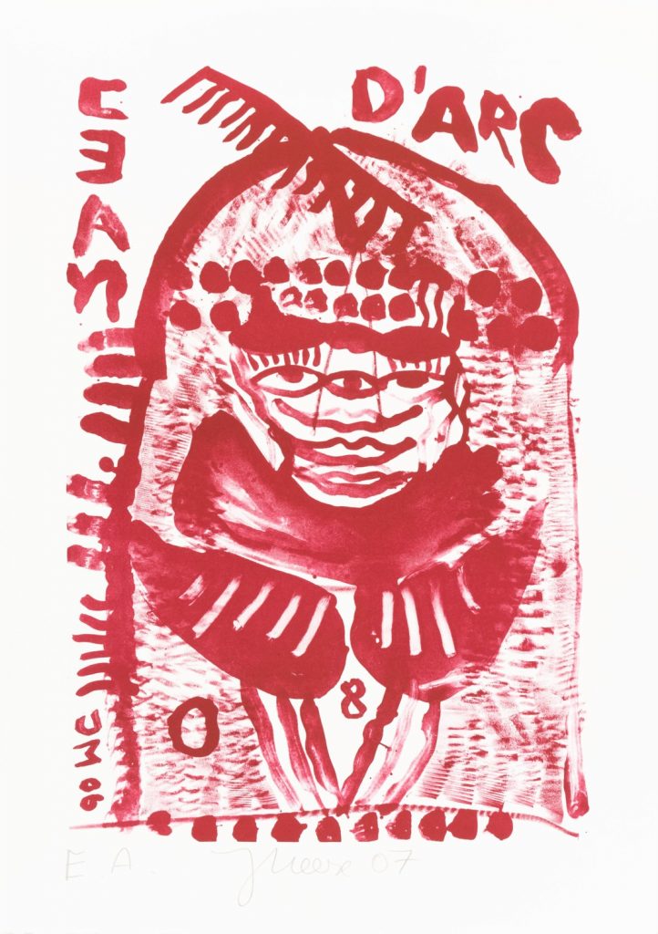 Jonathan Meese Lithografie