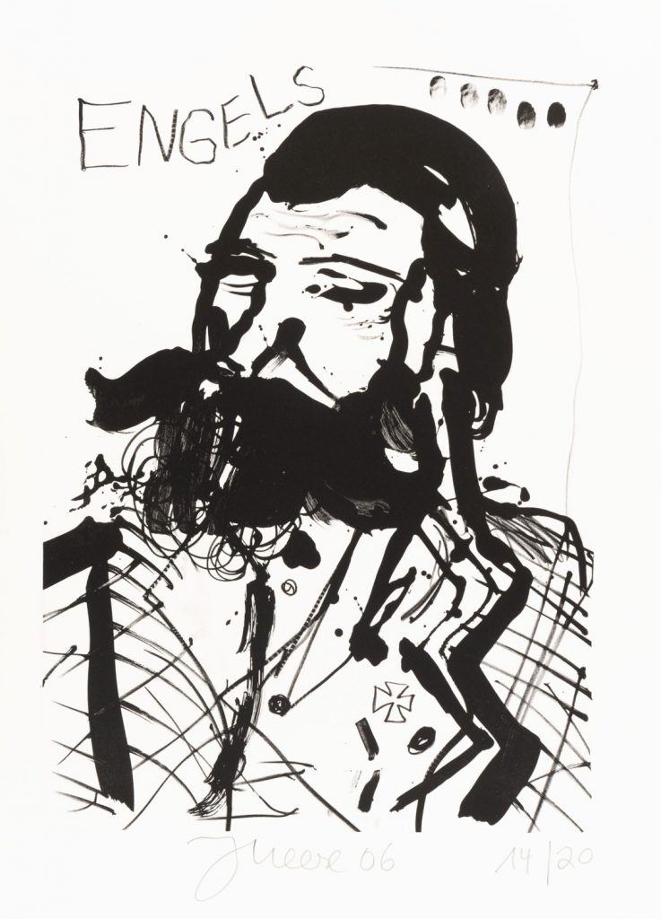 Jonathan Meese Lithografie