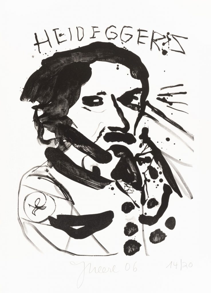 Jonathan Meese Lithografie