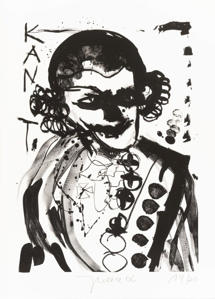 Jonathan Meese Lithografie