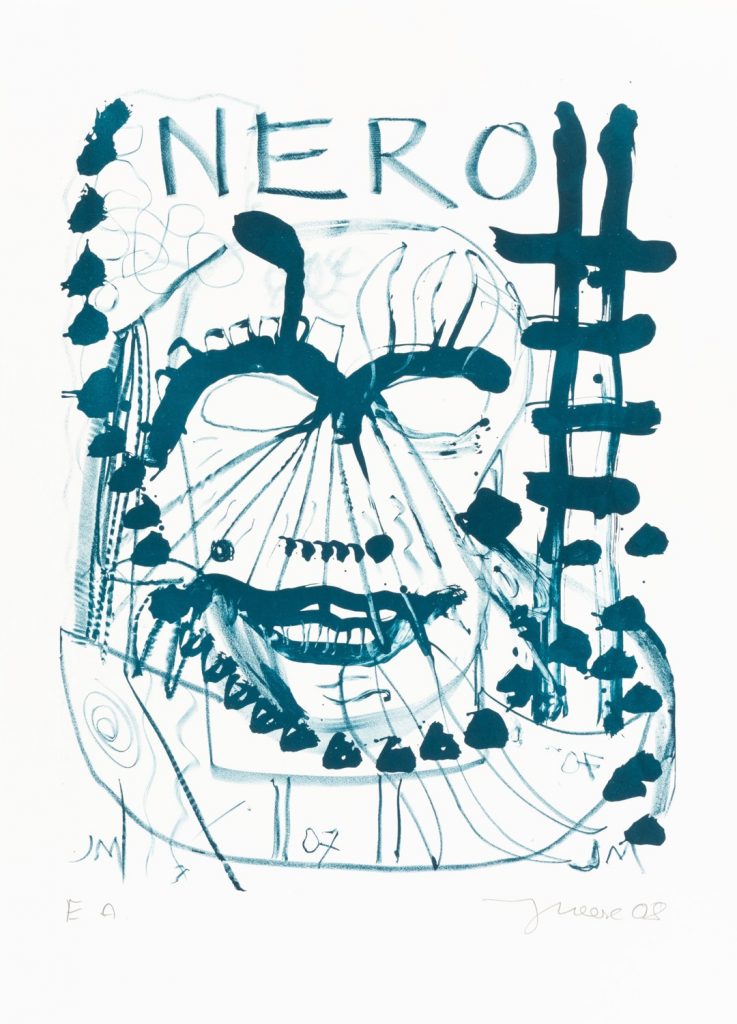 Jonathan Meese Lithografie